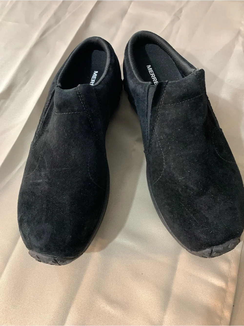 Merrell Men's Black Suede Slip-On Casual Shoes b1/19